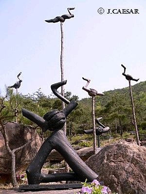 솟대 이미지